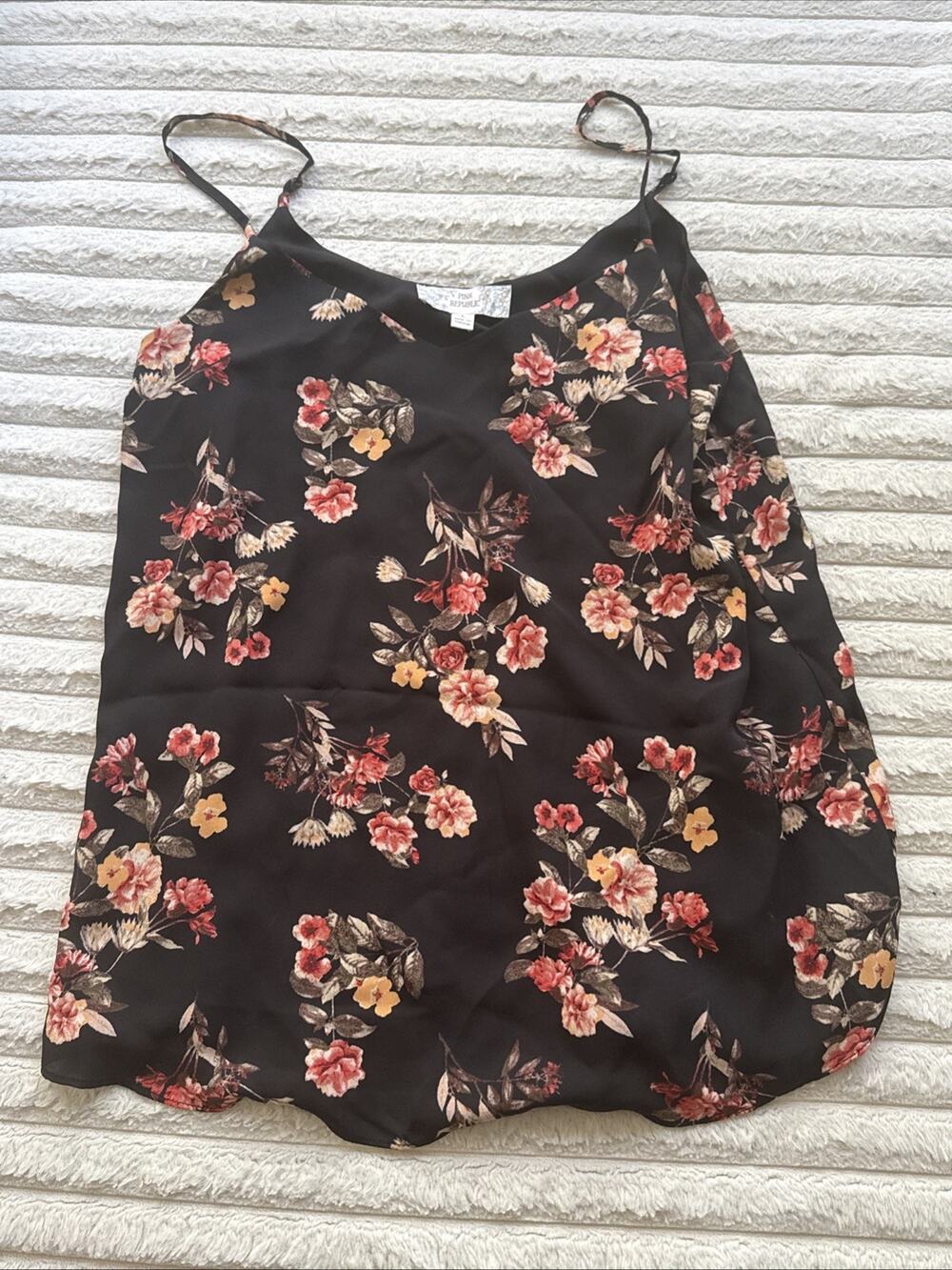 Pink Republic Floral slip tank Top